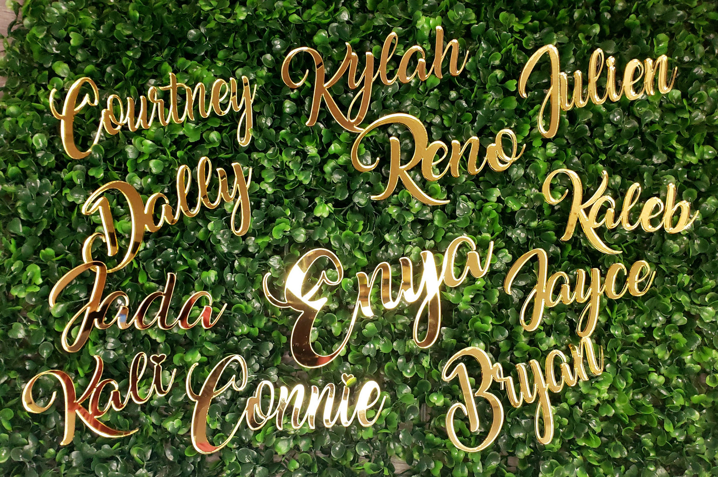 NAME PLACE SETTINGS
