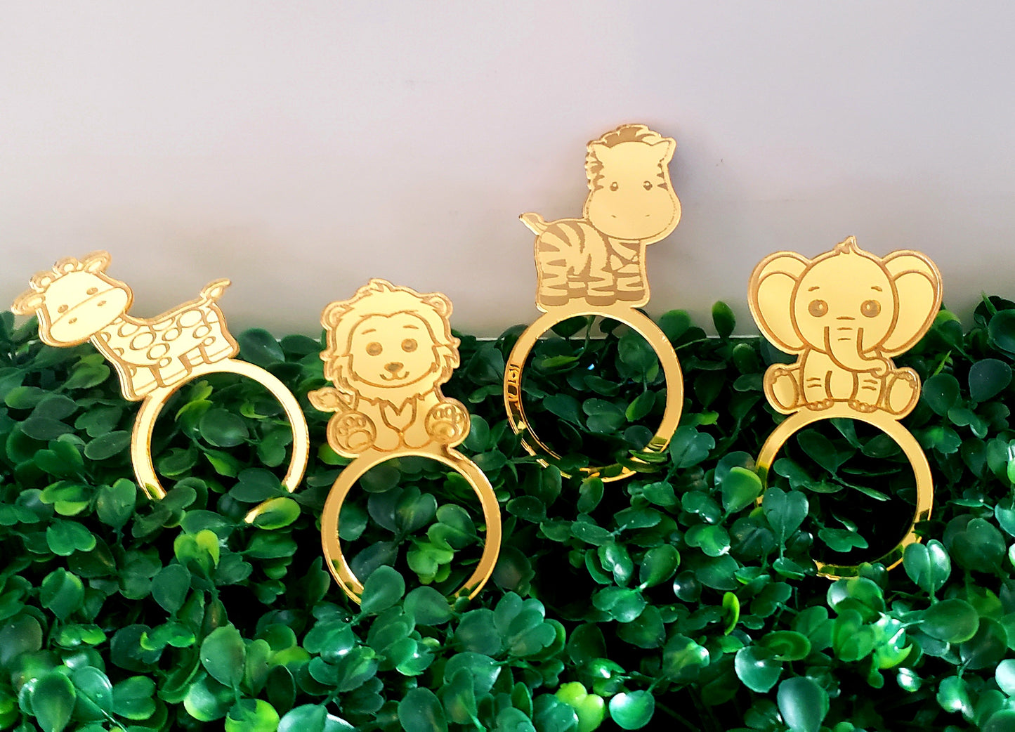 CUSTOM NAPKIN RING SET OF 12