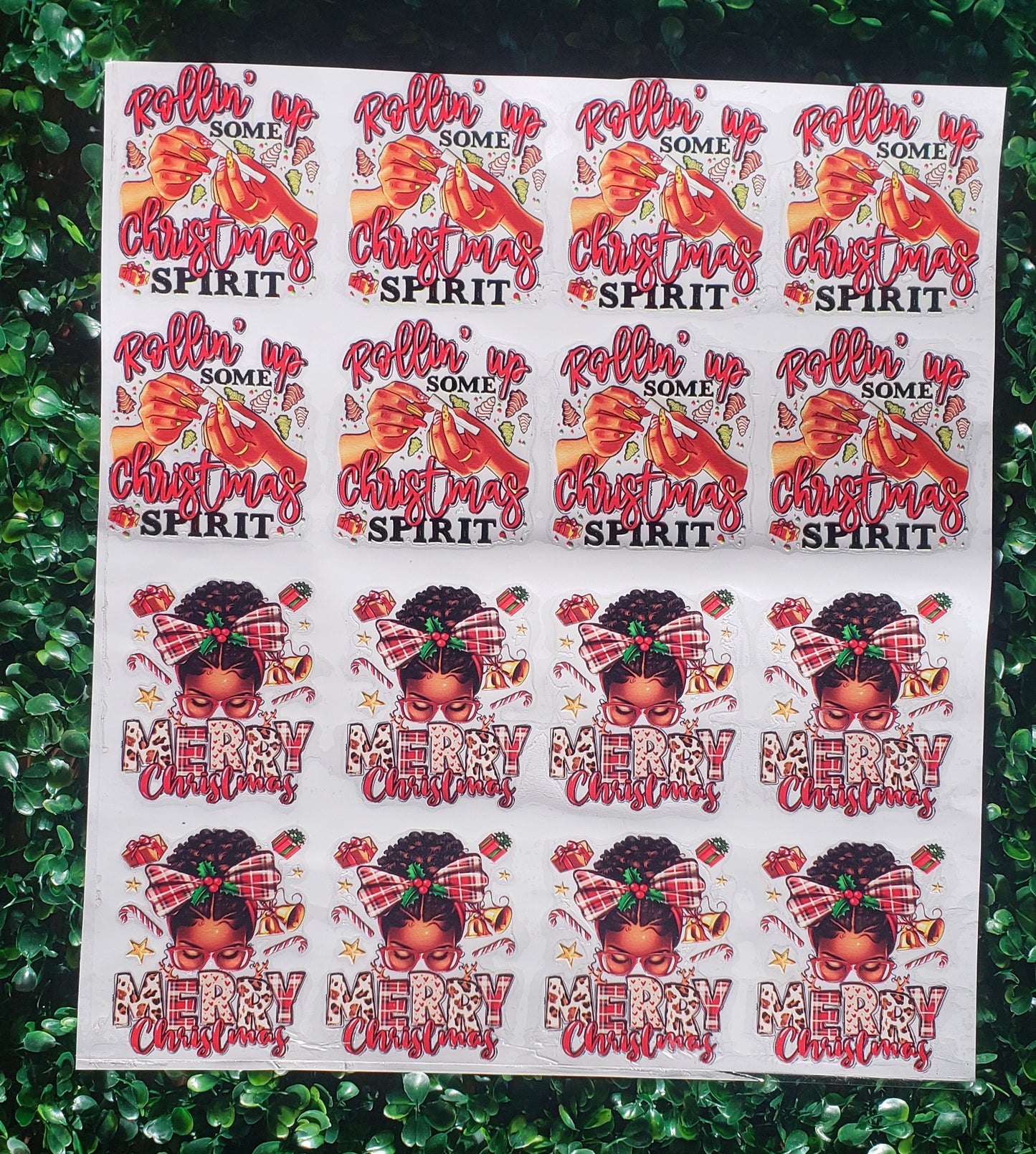 UV DTF DECAL/STICKER GANG SHEET  (CUSTOM) CREATE YOUR OWN
