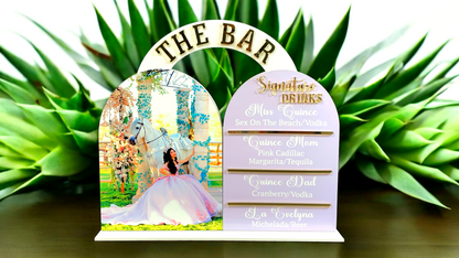 UV PRINTED CUSTOM LAYERED BAR SIGN