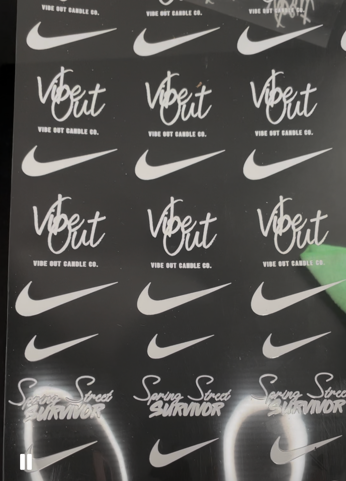 UV DTF DECAL/STICKER GANG SHEET  (CUSTOM) CREATE YOUR OWN