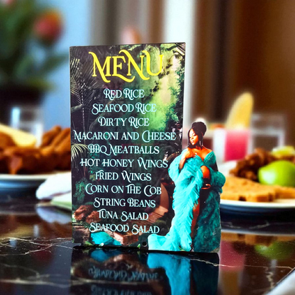 UV PRINTED MENUS