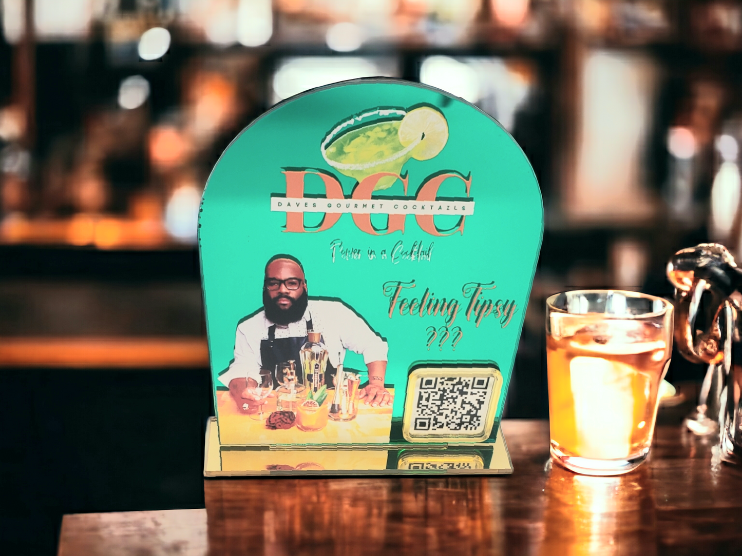 UV PRINTED BAR SIGN