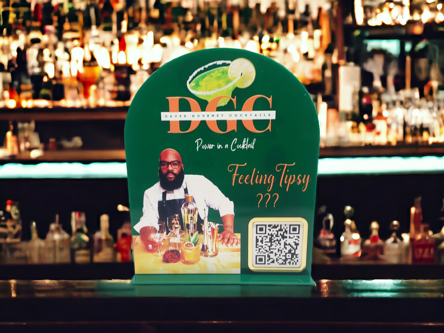 UV PRINTED BAR SIGN