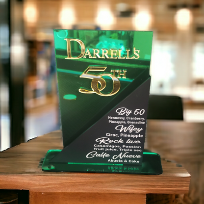 UV PRINTED BAR SIGN