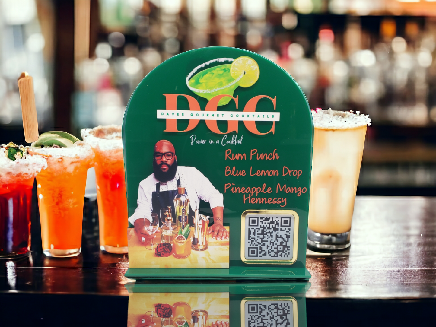 UV PRINTED BAR SIGN