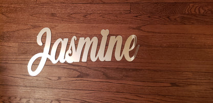 ACRYLIC NAME SIGN