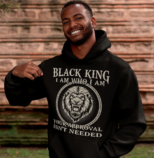 BLACK KING I AM.HOODIE